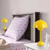 Lampe de table Alpinaluz SHIMO jaune en métal, lampe de Voir les images du produit 5