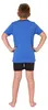 Farbenfroher Jungen Shorty Pyjama kurzarm Schlafanzug in Produktbild-Vorschau 3