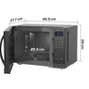Heinner HMW-MD25DBK, Werkblad, losstaande magnetron, 25 Productafbeelding-voorbeeld 3