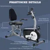 HOMCOM Liegeergometer magnetisch Heimtrainer mit Produktbild-Vorschau 7