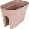 ARTEVASI, Blumentopf Capri, Kunststoff, Taupe, für Produktbild-Vorschau 2