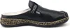 A side view of a black clog shoe against a white background. Anteprima dell’immagine prodotto