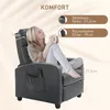 HOMCOM Fernsehsessel mit Liegefunktion, Relaxsessel mit Produktbild-Vorschau 6