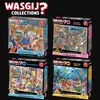 Jumbo Wasgij Retro Mystery 9 - Le vol du grand train ! Voir les images du produit 3