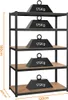Yaheetech Schwerlastregal 2er Set, 180x120x60 cm, Metall Produktbild-Vorschau 4