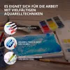 7 Artists Aquarellpapier Weiß A6 60 Blatt 280 g/m² Produktbild-Vorschau 3