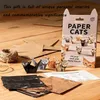 Origami-Katzen-Set, 50 3D-Papierkatzen, Bastelspaß Náhled obrázku produktu
