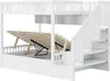Letto a castello Flieks 140x200cm con ripiano, letto Anteprima dell’immagine prodotto 7