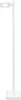 A white floor lamp with a rectangular light fixture is shown against a white background. Produktbild-Vorschau