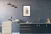 MuchoWow® MuchoWow® Gerahmtes Poster Buddha - Kopf - Steine Produktbild-Vorschau 2