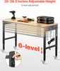 Banco da lavoro VEVOR 1524x559x711-1030 mm, capacità di Anteprima dell’immagine prodotto 3