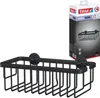 tesa MOON BLACK Duschkorb matt für Dusche und Badewanne Podgląd zdjęcia produktu 12