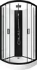 Cabine de douche LIFT UP BLACK 1/4 de cercle 85x85x235cm Voir les images du produit 1