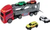 Abschleppwagen mit Autos Dumel Fleet City Sounds 36cm Produktbild-Vorschau 2