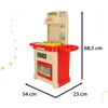 Kinderspielzeug Küche Ofen Brenner Lichter + Zubehör Produktbild-Vorschau 9