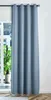 Verdunkelungsvorhang Ösen Raffhalter HxB 245x145 cm Blau Produktbild-Vorschau 1