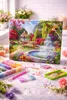 Diamond Painting Gartenparadies 50 x 40 cm Produktbild-Vorschau 1