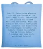 Mr. & Mrs. Panda Tote Bag Spruch 22. Geburtstag - Sky Blue Produktbild-Vorschau 1