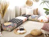 BELIANI Pouf Mehrfarbig Baumwolle 50 x 50 x 20 cm Produktbild-Vorschau 2