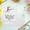 Mr. & Mrs. Panda Postkarte Feuerwehrfrau Herz - Weiß - Produktbild-Vorschau 3