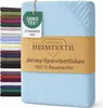 EXKLUSIV HEIMTEXTIL Jersey Spannbettlaken 90 x 200 cm Produktbild-Vorschau 1