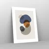 Poster - Poster ohne Rahmen - Boho Flecken abstrakt - 30x40 Produktbild-Vorschau 7