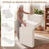 Divano letto COSTWAY, poltrona trasformabile 3 in 1 con 2 Anteprima dell’immagine prodotto 6