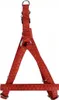 Harnais réglable Zolux Mac Leather 10mm Rouge [522050RO] Voir les images du produit 1