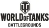 The image displays the logo and text for "World of Tanks Battlegrounds". Náhled obrázku produktu