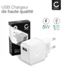 CELLONIC Chargeur USB 1 Port 5V 1A 5W blanc bloc Voir les images du produit 2