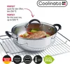 Coolinato Grossraumpfanne 28cm / 5,7l aus Edelstahl – Produktbild-Vorschau 6