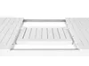 BELIANI Gartentisch Weiß Aluminium Rechteckig 180x90 cm Produktbild-Vorschau 9