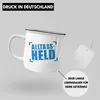Trendation - Alltags-Held Lustige Emaille Tasse Büro Produktbild-Vorschau 4