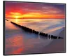 Wallario Wandbild Farbenspiel im Himmel - Sonnenuntergang Produktbild-Vorschau 2