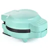 A teal mini waffle maker on a white background. Anteprima dell’immagine prodotto