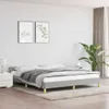 vidaXL vidaXL - Cadre de lit avec tête de lit - Tissu - Voir les images du produit 3