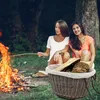 Houtmand  op wielen - Opbergmand - Veelzijdig - Duurzaam - Productafbeelding-voorbeeld 7
