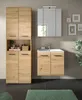 Badezimmer Hochschrank "Cover" in Artisan Eiche Badschrank Produktbild-Vorschau 8