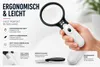 LED Lupe Leselupe mit Licht Beleuchtung 10-fach Produktbild-Vorschau 7