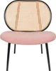 Zuiver Spike Relaxsessel Natural/ Rosa Produktbild-Vorschau 2