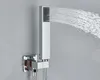 Unterputz-Duscharmatur 3 in 1 Wasserfalldusche Regendusche Produktbild-Vorschau 4