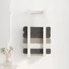 vidaXL Portasciugamani bianco 23x18x60 cm in legno di pino Anteprima dell’immagine prodotto 3