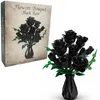 Set di costruzioni Lebula, rose nere, bouquet, 443 elementi Anteprima dell’immagine prodotto 1