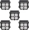 A set of five vacuum cleaner filters arranged in a grid formation on a white background. Produktbild-Vorschau