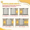 PawHut Türschutzgitter Hunde, Treppenschutzgitter, Produktbild-Vorschau 4