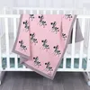 Babydecke 100% Baumwolle Baby Kuscheldecken Weich Strick Produktbild-Vorschau 5