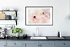 MuchoWow® MuchoWow® Gerahmtes Poster Schnecken - Blumen - Produktbild-Vorschau 4