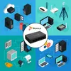 Interruttore LAN 5 PORTE GIGABIT ETHERNET RJ45 1000 Mb FÜR Anteprima dell’immagine prodotto 8