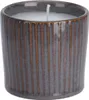 Candela decorativa di paraffina in gres 6 x 7 cm Anteprima dell’immagine prodotto 2