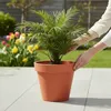 Bac à plantes en plastique rond Ø 38 cm - terre cuite - Voir les images du produit 5